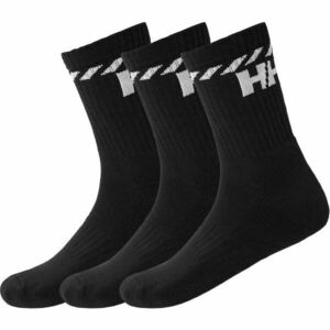 Helly Hansen COTTON SPORT SOCK 3PK Șosete sport unisex, negru, mărime imagine