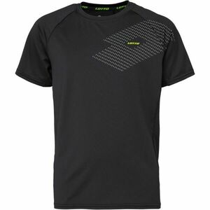Lotto ALETTO Tricou pentru băieţi, negru, mărime 116-122 imagine