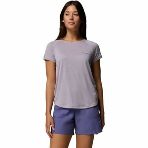 Columbia BOGATA BAY™ SS TEE Tricou funcțional femei, mov, mărime imagine