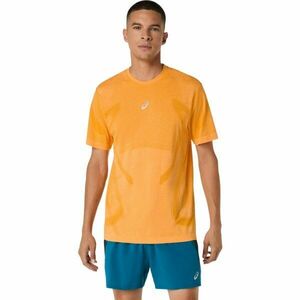 ASICS ROAD SEAMLESS SS TOP Tricou alergare bărbați, portocaliu, mărime imagine