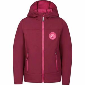 ALPINE PRO OMANO Geacă softshell copii, mov, mărime 104-110 imagine