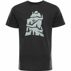 ALPINE PRO NESAD Tricou pentru bărbați, gri închis, mărime imagine