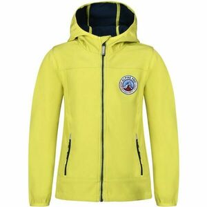 ALPINE PRO OMANO Geacă softshell copii, galben, mărime 104-110 imagine