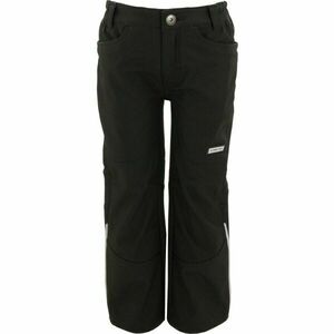 ALPINE PRO SENDO Pantaloni outdoor pentru copii, negru, mărime 104-110 imagine