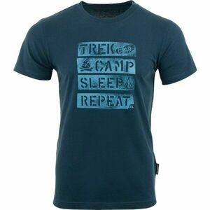 ALPINE PRO BREJ Tricou de bărbați, albastru, mărime imagine