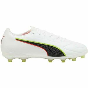 Puma KING 20 MATCH FG/AG Ghete de fotbal bărbați, alb, mărime 46 imagine