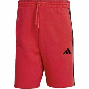 adidas 3 STRIPES FL SHORTS Șort de agrement pentru bărbați, roșu, mărime imagine