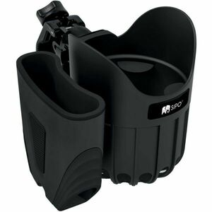 Sipo CUP HOLDER 2in1 Suport pentru băuturi și telefon, negru, mărime imagine