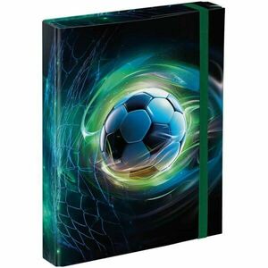 BAAGL FOTBAL MÍČ Dosare pentru caiete școlare A5, negru, mărime imagine