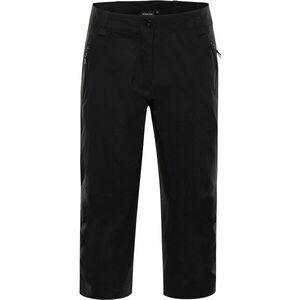 ALPINE PRO ULINA Pantaloni capri damă, negru, mărime imagine