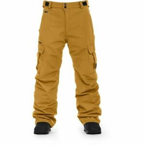 Horsefeathers ROWEN Pantaloni de snowboard bărbați, galben, mărime imagine