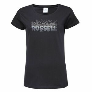 Russell Athletic SS T-SHIRT Tricou de damă, negru, mărime imagine