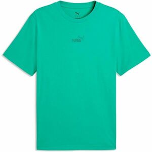 Puma ESSENTIALS SMALL NO.1 LOGO CENTERED TEE Tricou pentru bărbați, verde, mărime imagine