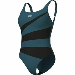 Arena ISABELLA SWIMSUIT WING BACK Costum de baie femei, gri închis, mărime imagine