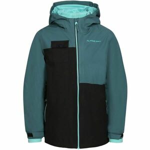ALPINE PRO PLEGA Geacă de iarnă copii, verde închis, mărime 116-122 imagine