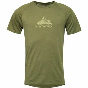 Klimatex ARGYLE MERINO Tricou MERINO BLEND pentru bărbați, verde închis, mărime imagine