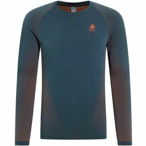 Odlo BL TOP PERFORMANCE WARM EC Tricou funcțional, albastru închis, mărime imagine