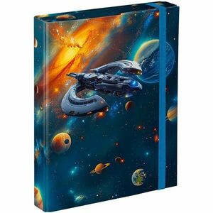 BAAGL VESMÍR Mapă pentru caiete școlare A5, albastru închis, mărime imagine