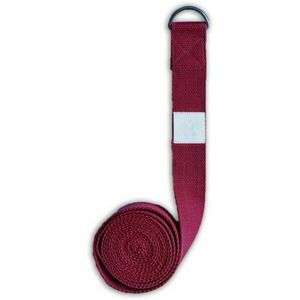 YOGGYS YOGA BELT Bandă elastică yoga, vișiniu, mărime imagine