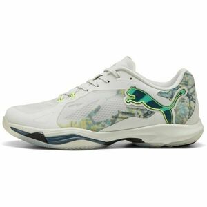 Puma VANTAGE NITRO Pantofi de handbal pentru bărbați, alb, mărime 46 imagine
