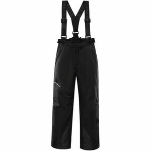 ALPINE PRO EDESO 2 Pantaloni schi copii, negru, mărime 104-110 imagine
