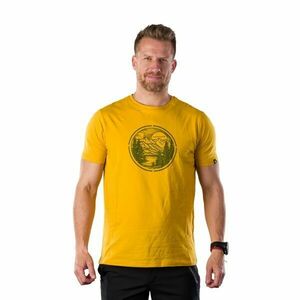 Northfinder NEPTUN Tricou sport bărbați, galben, mărime imagine