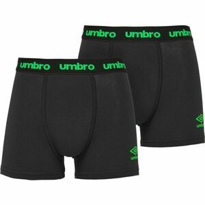 Umbro BOXER SHORT 2 PACK Boxeri bărbați, negru, mărime M imagine