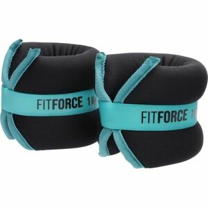 Fitforce ANKLE 2 x 1, 0 KG Greutăți pentru gleznă, negru, mărime imagine