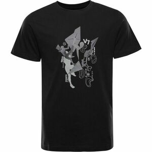 ALPINE PRO NESAD Tricou pentru bărbați, negru, mărime imagine