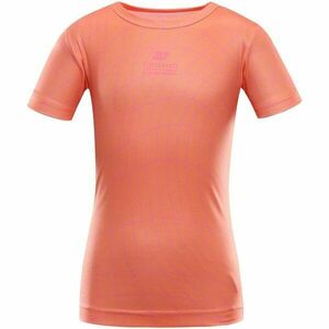 ALPINE PRO BASIKO Tricou copii, portocaliu, mărime 140-146 imagine