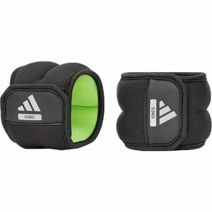 adidas ANKLE/WRIST WEIGHTS 0.5 KG Greutăți pentru glezne și încheieturi, negru, mărime imagine