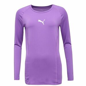 Puma LIGA BASELAYER TEE LS Tricou sport bărbați, mov, mărime imagine