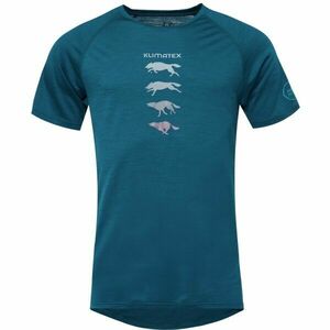 Klimatex HURON MERINO Tricou MERINO BLEND pentru bărbați, albastru, mărime imagine