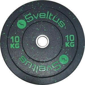 SVELTUS OLYMPIC DISC BUMPER 10 kg x 50 mm Disc de greutate, negru, mărime 10 KG imagine