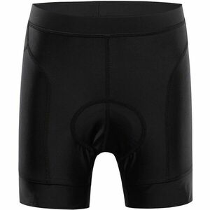 ALPINE PRO ARSO Pantaloni scurți de ciclism pentru copii, negru, mărime imagine