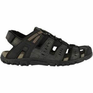 Geox UOMO SANDAL STRADA Sandale pentru bărbați, negru, mărime imagine
