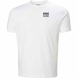 Helly Hansen SHORELINE T-SHIRT 3.0 Tricou din bumbac pentru bărbați, alb, mărime imagine