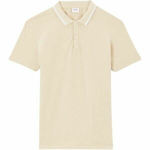 CELIO LEPRIME Tricou polo bărbați, bej, mărime imagine