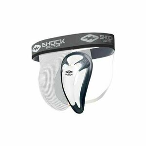 Shock Doctor 213 SUPPORTER WITH BIOFLEX CUP Suspensor, alb, mărime imagine