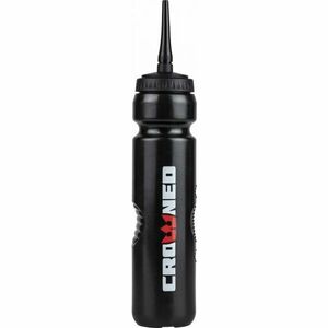 Crowned HOCKEYBOTTLE 1 L Sticlă de plastic, negru, mărime imagine