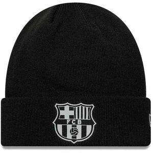 New Era FC BARCELONA REFLECTIVE CUFF BEANIE Căciulă de iarnă, negru, mărime UNI imagine
