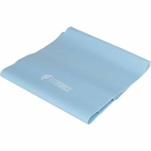 Fitforce EXEBAND 120 x 0, 025 Bandă elastică de antrenament, albastru deschis, mărime imagine