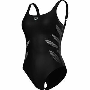 Arena SWIMSUIT MILENA WING BACK Costum de baie femei, negru, mărime imagine
