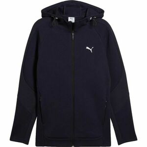 Puma EVOSTRIPE FULL ZIP HOODIE Hanorac bărbați, albastru închis, mărime imagine