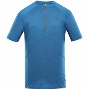 ALPINE PRO GERET Tricou de ciclism pentru bărbați, albastru, mărime imagine