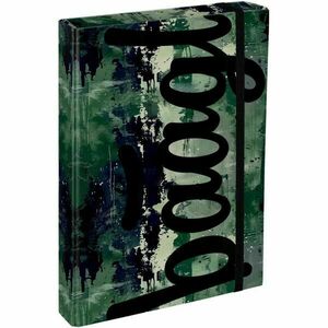 BAAGL JUMBO FOREST Mapă pentru caiete școlare A4, verde, mărime imagine