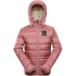 ALPINE PRO EROMO Geacă de iarnă cu două fețe pentru copii, roz, mărime 164-170 imagine