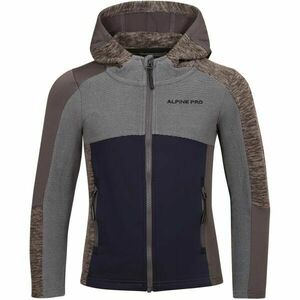 ALPINE PRO GROTO Hanorac călduros pentru copii, gri, mărime 116-122 imagine