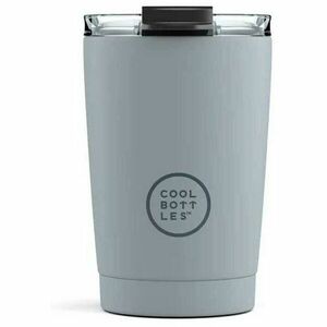 COOL BOTTLES TERMO 330 ML Cană termos din oțel inoxidabil, gri, mărime 330 ML imagine