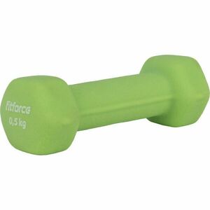 Fitforce GREUTATE 0.5KG GREUTATE PENTRU O MÂNĂ 0.5KG - Greutate pentru o mână, verde, mărime 0, 5 KG imagine